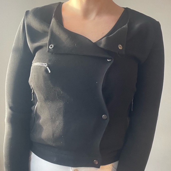 Zara Basics light black blazer - Picture 6 of 12